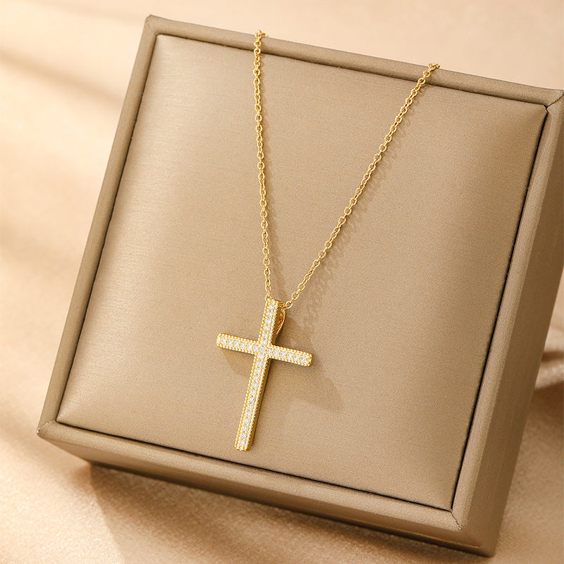 Light Luxury Necklace All-match Love Women