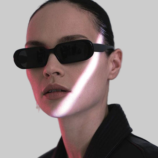 Retro Small Frame Sunglasses Female Candy Color Colorful Fashion Sunglasses