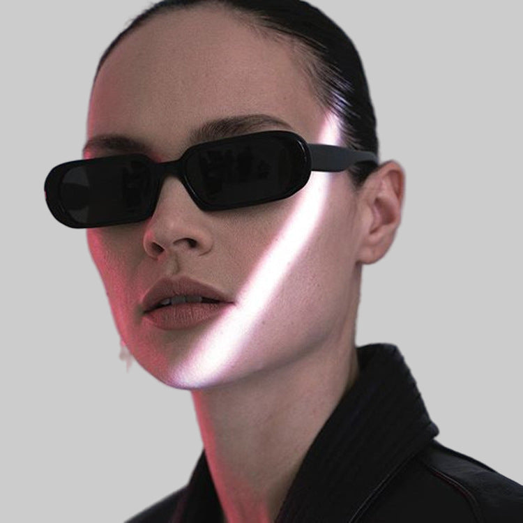 Retro Small Frame Sunglasses Female Candy Color Colorful Fashion Sunglasses