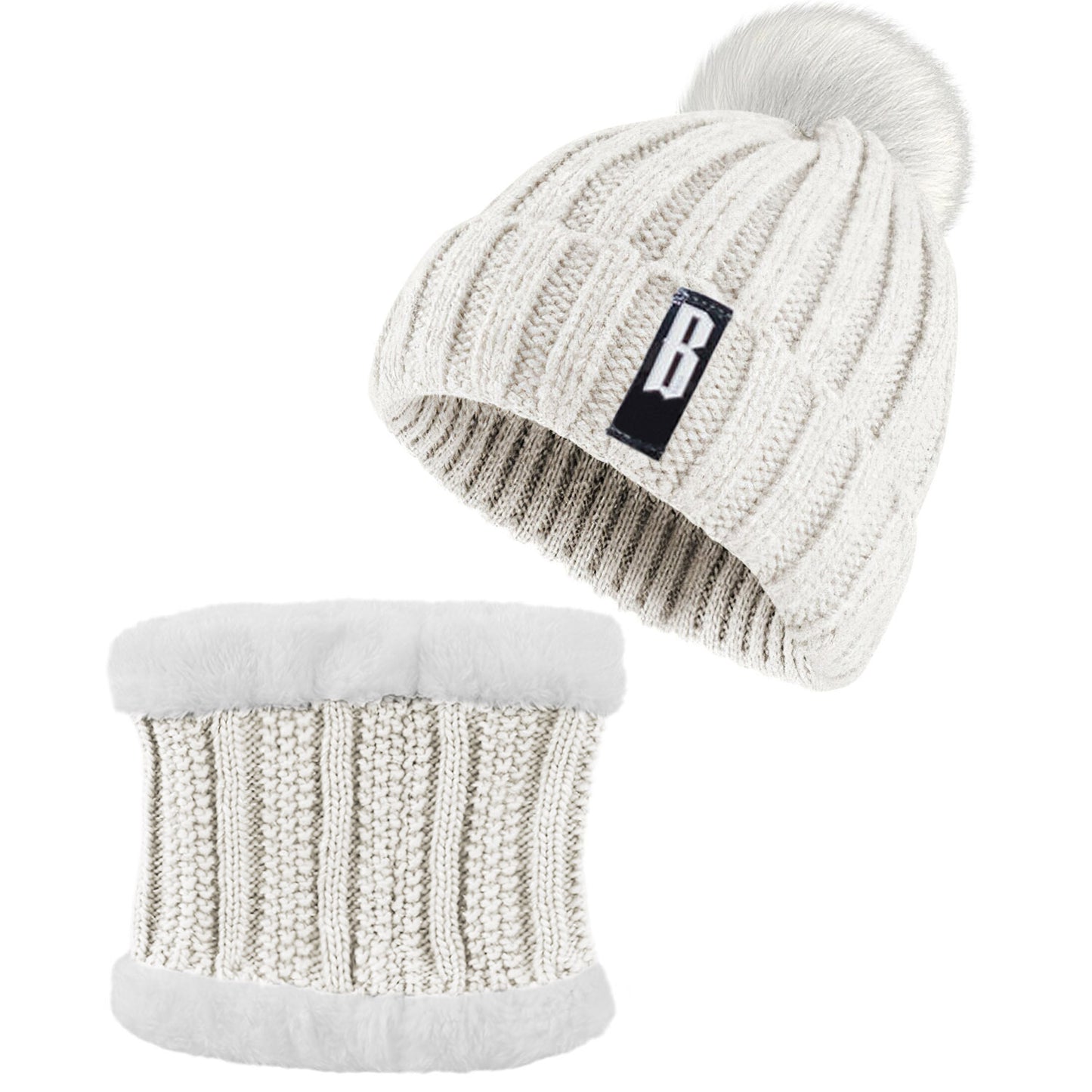 2-in-1 Winter Beanie & Neck Warmer Set – Stay Cozy All Season ❄️