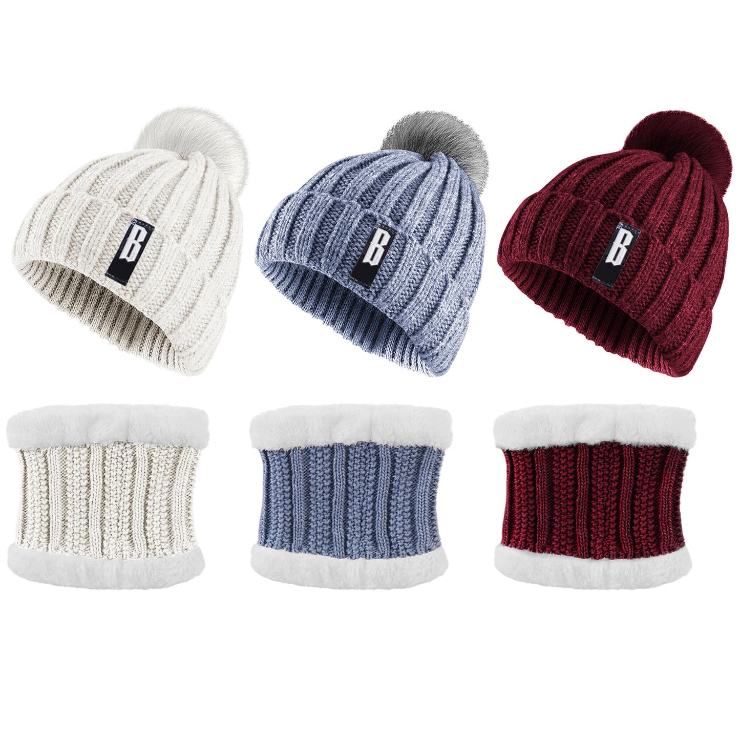 2-in-1 Winter Beanie & Neck Warmer Set – Stay Cozy All Season ❄️