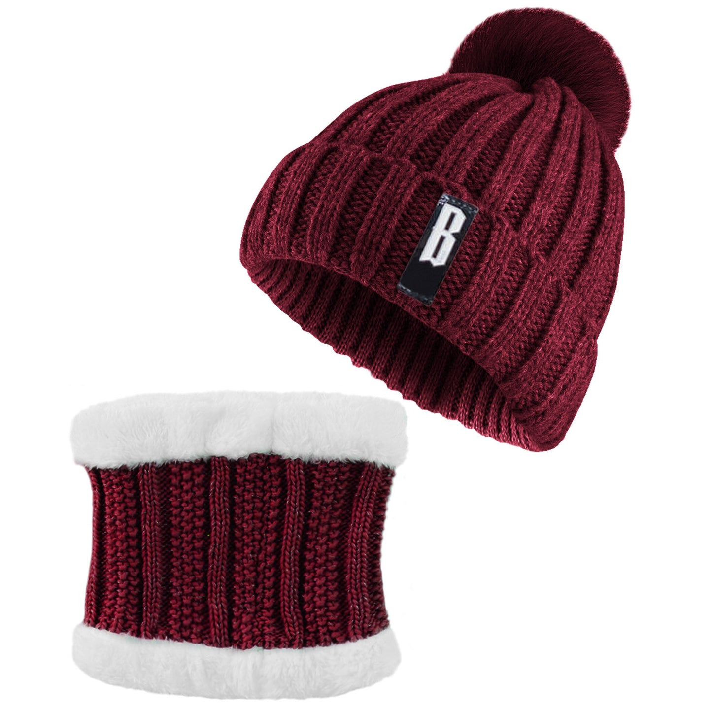 2-in-1 Winter Beanie & Neck Warmer Set – Stay Cozy All Season ❄️
